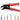 6 in 1 Wire Crimping Tool, Amliber AWG 28-16 Wire Crimper for Non-Insulated Open Barrel Terminal Connectors, Electrical Crimping Pliers for Molex Dupont JST Deutsch DELPHI AMP TYCO TE Terminals