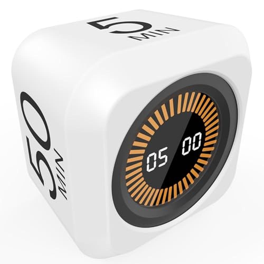 Timer Rotating | FCXJTU Rotation-Sensing Visual Timer Cube Desk ...
