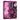Moto Edge 2021 Case | LONTECT Magenta Floral 3-in-1 Hybrid Shockproof | High-End Protective Cover for Women