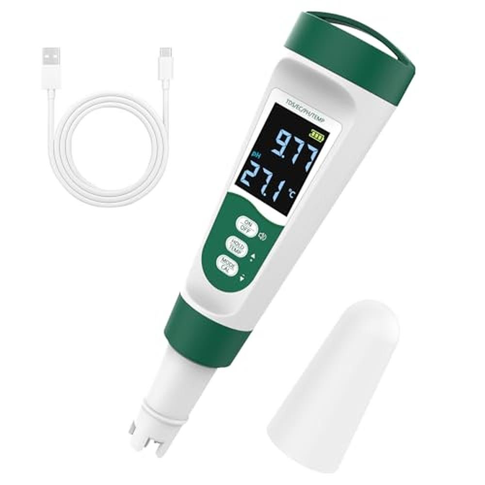 Digital Salt Reader Premium 5-in-1 Digital Salt Meter | CANNABMALL BMB0FHPYMT5Z Advanced ...