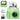Kids Camera Instant Print - Christmas Birthday Gifts for Girls Boys Age 3-12, 1080P Video Digital Camera with 3 Rolls Printing Paper, Toddler Travel Toy Camera for 4 5 6 7 8 9 10 11 Year Old - Green