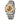 A ALPS Watches, Men's Watches Mechanical Hand-Winding Skeleton Classic Business Fashion Stainless Steel Steampunk Dress Watch Gold_AllGold_1