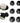 A-Focus for Pixel Buds Pro 2 Memory Foam Ear Tips, 3 Pairs Replacement Comfortable No Silicone Pain Fit in Case Eartips Cover Compatible with New Google Pixel Buds 2 Pro Black L/M/S_black_1