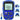 A-M50 Fiber Optic Cable Tester Portable -50~+26dbm Optical Power Meter Integrated Machine 30 FC/SC/ST Universal Interface Fiber Tester (OPM&RJ45) with LC Adapter_Blue_1