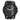 A|X Armani Exchange Chronograph Black & Gray Silicone Watch for Men, BlackGrayStripe_154
