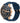 A|X Armani Exchange Chronograph Men's Watch, Blue Silicone Watches for Men, BlueRose_275