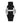 A|X Armani Exchange Three-Hand Black Silicone Watch for Men, BlackWhiteSilicone_38