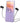 AGPTEK 64GB MP3 Player with Bluetooth, M3 2.4 inch Music Player with Speaker and FM Radio, Touch Buttons, Supports Up to 128GB(Purple)_Purple_1