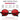 AIEYEZO Round Steampunk Sunglasses Trendy Retro Circle Glasses Gothic Metal Frame 100% UV Blocking Lens (Black/Ocean Red)_BlackOceanRed_467