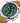 AIMES Mens Watches for Men Casual Chronograph Waterproof Sport Military Watch Analog Quartz Movement Stylish Luxury Dress Wrist Watch Elegant Gift Watch for Men, S-silver green, Fashion Luxury_Ssilvergreen_1592