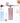 Airbrush Kit Air Brush Kit With Air Compressor Nail Charms Wireless Air Brush for Barber, Nail Art,Makeup, Model Painting (Pink)_Pink_1