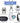 Airtamer A315W | Advanced Rechargeable Portable Air Negative Ion Generator | Proven Performance White with Black Leather Travel Case
