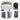 Alltravel Case for AI Voice Recorder Compatible with PLAUD Note Voice Recorder w/Case (Black)_Black_1