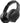 Black over-ear wireless headphones with a padded headband and cushioned ear cups, shown on a plain white background. A small silver skull logo is visible on the side of the right headband.