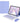 AnMengXinLing Keyboard Case for iPad mini 5 with Mouse, Detachable Wireless Bluetooth Keyboard Pencil Holder Slim Leather Smart Cover for iPad mini 5th Gen 2019, Purple_Purple_1