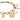 Anne Klein 10-7604CHRM Gold Charm Bracelet with Gold Dial One Size_106