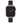 Anne Klein Silicone Fashion Bracelet for Apple Watch, Secure, Adjustable, Apple Watch Replacement Band, Fits Most Wrists, BlackGold_1