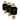 Anne Klein WITHit Fashion Chain Bracelet for Apple Watch, Secure, Adjustable, Apple Watch Replacement Band, Fits Most Wrists (38/40/41mm, Gold) (Pack of 3)_1