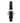 Anne Klein Women's 109443BKBK Silver-Tone Black Dial and Black Leather Strap Watch, BlackSilver_166