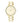Anne Klein Women's AK/1412IVGB Gold-Tone and Ivory Resin Bracelet Watch, IvoryGold_1