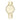 Anne Klein Women's AK/1412IVGB Gold-Tone and Ivory Resin Bracelet Watch, IvoryGold_1