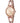 Anne Klein Women's AK/2626RGRG Diamond-Accented Dial Rose Gold-Tone Open Bangle Watch_1