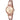 Anne Klein Women's AK/2626RGRG Diamond-Accented Dial Rose Gold-Tone Open Bangle Watch_1