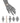Anne Klein Women's Bracelet Watch, SilverRoseGold_161