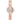Anne Klein Women's Genuine Diamond Dial Bangle Watch, Pink/Rose Gold, Size 28, PinkRoseGold_151