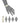 Anne Klein Women's Glitter Accented Bracelet Watch, TwoTone_72