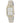 Anne Klein Women's Japanese Quartz Dress Watch with Metal Strap, Silver, 14 (Model: AK/3763SVTT), TwoTone_1