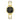 Anne Klein Women's Japanese Quartz Dress Watch with Metal Strap, Gold, 14 (Model: AK/2626BKGB)_1