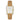 Anne Klein Women's Japanese Quartz Dress Watch with Leather Strap, Brown, 17 (Model: AK/2707TTTN), TanTwoTone_1