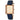 Anne Klein Women's Leather Strap Watch, AK/2706, NavyBlueRoseGold_1