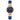Anne Klein Women's Leather Strap Watch, DenimBlueRoseGold_1