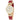 Anne Klein Women's Leather Strap Watch, RedGold_1