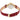 Anne Klein Women's Leather Strap Watch, RedGold_342