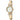 Anne Klein Women's Premium Crystal Accented Bangle Watch and Bracelet Set, Gold_125