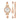 Anne Klein Women's Premium Crystal Accented Bangle Watch and Bracelet Set, RoseGold_1