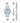 Anne Klein Women's Premium Crystal Accented Bangle Watch and Bracelet Set, SilverLightBlue_1