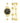 Anne Klein Women's Premium Crystal Accented Watch and Bracelet Set, GoldBlack_1