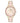 Anne Klein Women's Resin Bracelet Watch, GoldIridescentWhite_1