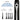 AquaSonic Home Dental Center Rechargeable Power Toothbrush & Smart Water Flosser - Complete Family Oral Care System - 10 Attachments and Tips Included - Various Modes & Timers (Black)_985