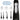 AquaSonic Home Dental Center Rechargeable Power Toothbrush & Smart Water Flosser - Complete Family Oral Care System - 10 Attachments and Tips Included - Various Modes & Timers (Black)_987