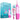 AquaSonic Kids' Water Flosser for Ages 6+ | Standard Nozzle, Orthodontic Nozzle & Waterproof Stickers | 4 Flossing Modes | Aquarium Adventures Theme (Pink)_1