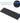 Arteck HB193 Universal Bluetooth Keyboard Multi-Device Stainless Steel Full Size Wireless Keyboard for Windows, iOS, Android, Computer Desktop Laptop Surface Tablet Smartphone Rechargeable Battery_Black_189