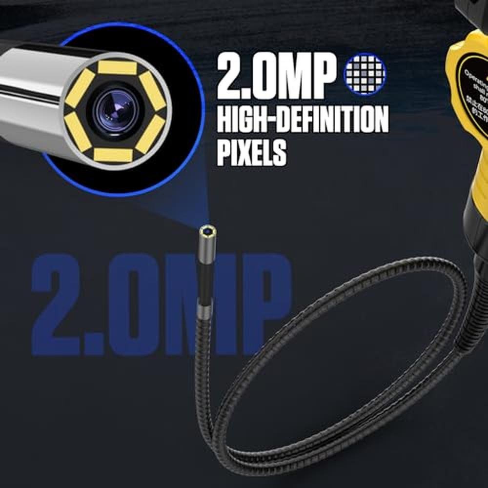 Autool Inspection Camera Camera Light | AUTOOL Two-Way 210 Endoscope Camera with LED Light | 5 ...