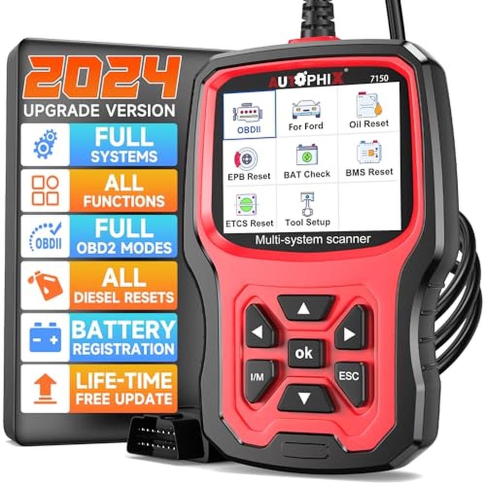 Scan Ford Code Scanner Ford | Autophix OBD2 Scanner Code Reader for Ford Lincoln ...
