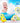 Baby Bath Thermometer | Backstroke Sea Turtle BPA-Free Floating Toy | Accurate Temperature Readings for Safe Bathing