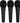 Behringer ULTRAVOICE XM1800S 3 Dynamic Cardioid Vocal and Instrument Microphones (Set of 3)_1